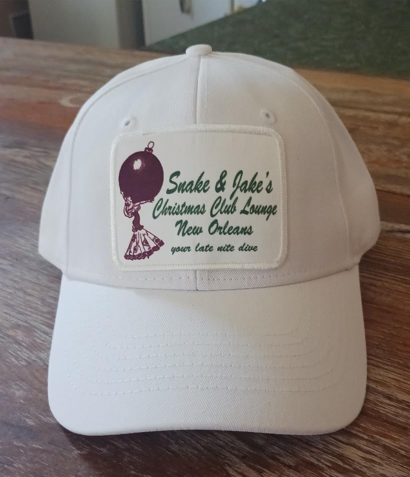 SNAKE & JAKE'S LADY WITH ORNAMENT PATCH CAP